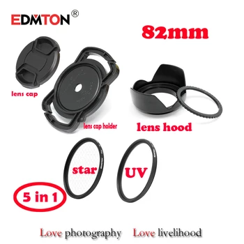 82mm UV filter + star 6+lens cap+ lens hood + Lens Cap holder Universal Anti-losing Buckle Holder Keeper for canon nikon sony
82mm UV filter + star 6+lens cap+ lens hood + Lens Cap holder Universal Anti-losing Buckle Holder Keeper for canon nikon sony