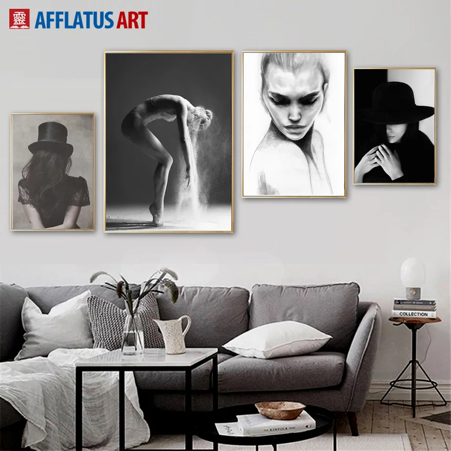 Black White Quiet Girl Nordic Poster Wall Art Canvas Painting Posters and Prints Wall Pictures For Living Room Quadro HomeDecor
Black White Quiet Girl Nordic Poster Wall Art Canvas Painting Posters and Prints Wall Pictures For Living Room Quadro HomeDecor