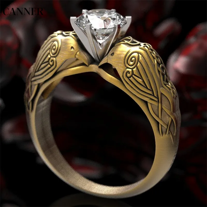 Canner Luxury Big Crystal Ring Vintage AAAAA Zircon Gold Ring Wedding Engagement Rings Jewelry Gifts anillos mujer
Canner Luxury Big Crystal Ring Vintage AAAAA Zircon Gold Ring Wedding Engagement Rings Jewelry Gifts anillos mujer