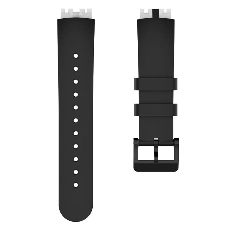 Watch Bands Sport Strap For Ticwatch S Smart Watch Women Men Stylish Silicone Replacement Band With Metal Buckle Wristbands (4)_