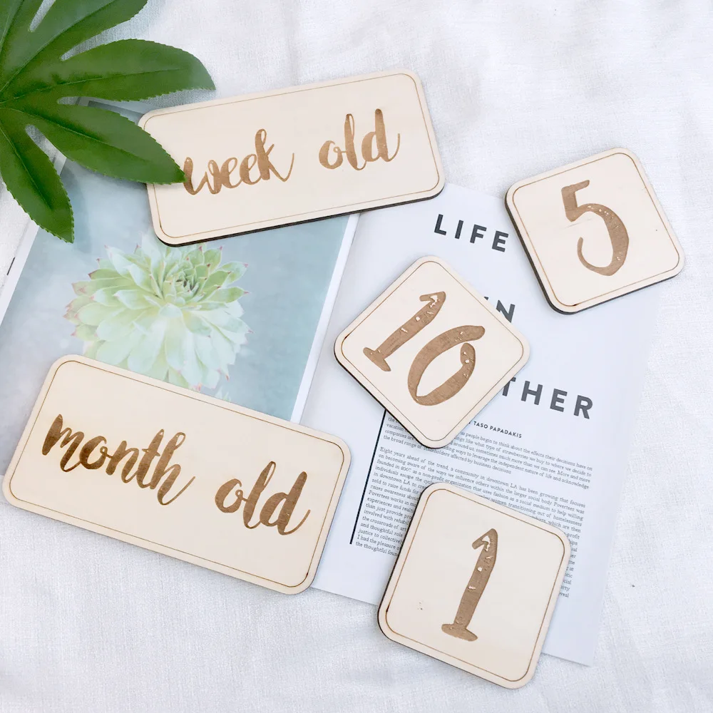 Nordic Baby Birth Month Number Birthday Commemorative Milestone Card Newborn Full Moon Photography Props
Nordic Baby Birth Month Number Birthday Commemorative Milestone Card Newborn Full Moon Photography Props