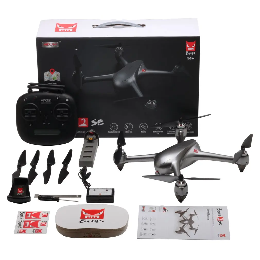 MJX B2SE RC Helicopter 2.4G Brushless Motor RC Drone With 5G WiFi FPV 1080P HD Camera GPS Professional Quadcopter
MJX B2SE RC Helicopter 2.4G Brushless Motor RC Drone With 5G WiFi FPV 1080P HD Camera GPS Professional Quadcopter