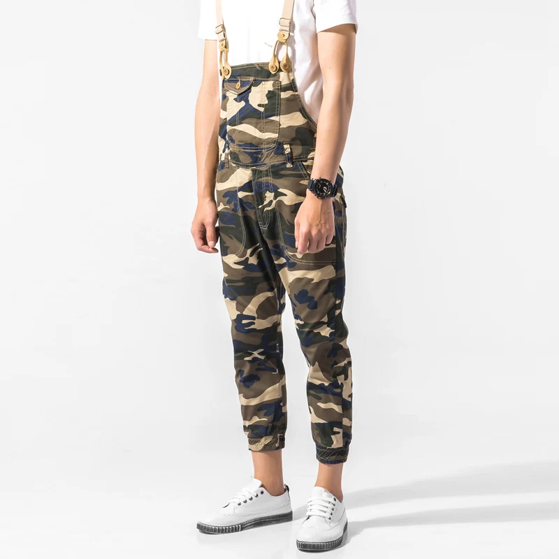 Men Camouflage Overalls New 2017 Male Camo Print Casual Overall Pants Korean Fashion Bib Pants High Quality
Men Camouflage Overalls New 2017 Male Camo Print Casual Overall Pants Korean Fashion Bib Pants High Quality