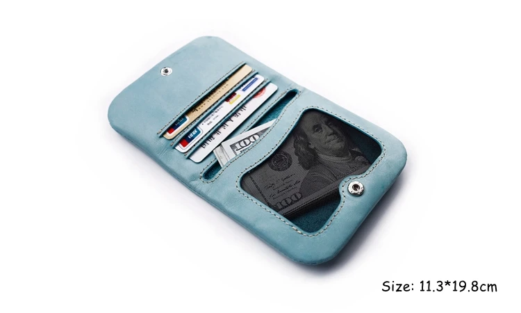 leather card wallet
