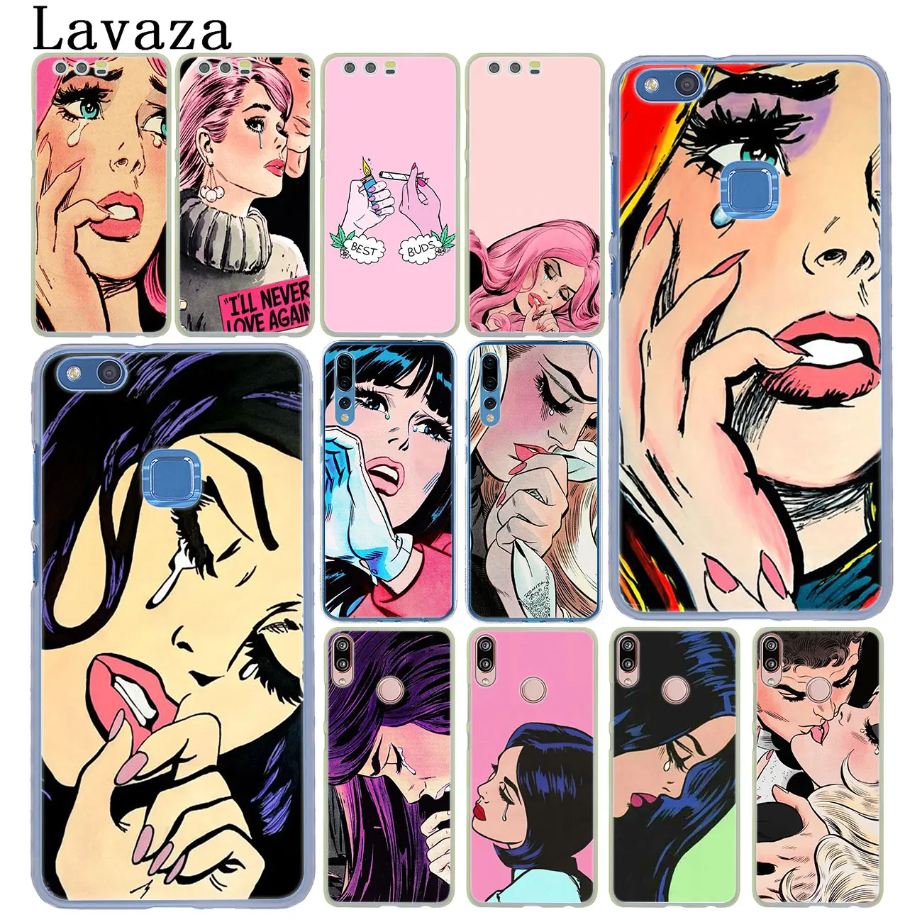 Crying Comic Girl Painting Pop Art hair sad Case for Huawei Y7 Y6 Prime Y5 Y9 2018 2017 Honor play 10 8C 8X 8 9 Lite 7X 7A Pro
Crying Comic Girl Painting Pop Art hair sad Case for Huawei Y7 Y6 Prime Y5 Y9 2018 2017 Honor play 10 8C 8X 8 9 Lite 7X 7A Pro