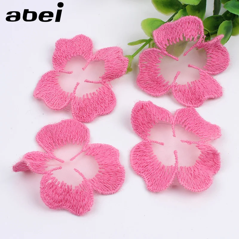 30pcs/lot 5cm Embroidered Organza Flower Patch Soluble lace flower appliques for Wedding Party Dress Curtain Hometextile
30pcs/lot 5cm Embroidered Organza Flower Patch Soluble lace flower appliques for Wedding Party Dress Curtain Hometextile