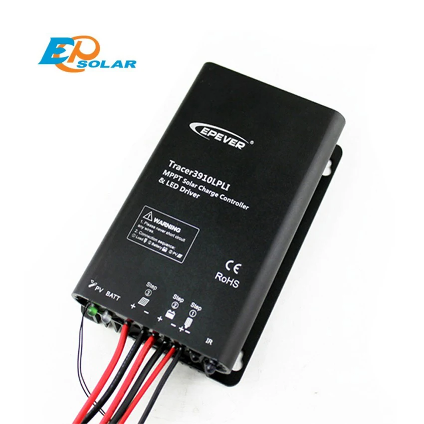 EPSOLAR Tracer3910LPLI Lithium battery 15A 12V 24V MPPT Solar charge controller with Timer IP67 LED Driver programmed app EPEVER
EPSOLAR Tracer3910LPLI Lithium battery 15A 12V 24V MPPT Solar charge controller with Timer IP67 LED Driver programmed app EPEVER