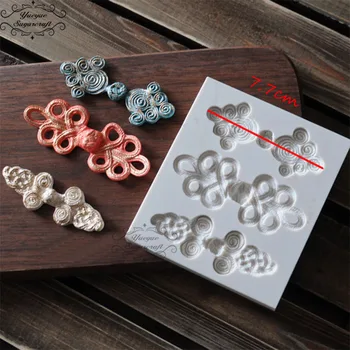 

Yueyue Sugarcraft Chinese Button Alphabet Silicone mold fondant mold cake decorating tools chocolate gumpaste mold