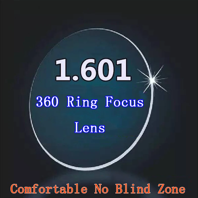 1.601 Aspherical 360 Ring focus Harden Coating Resin Lens Comfortable No blind zone Myopia Presbyopia Astigmatism Glasses Lens
1.601 Aspherical 360 Ring focus Harden Coating Resin Lens Comfortable No blind zone Myopia Presbyopia Astigmatism Glasses Lens