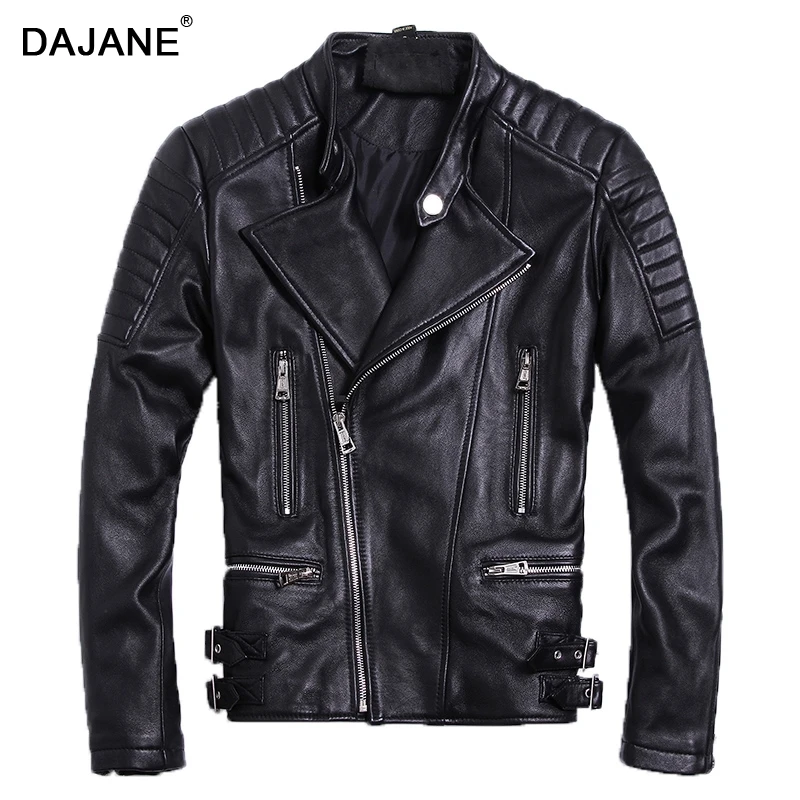 DAJANEnew spring 2019 sheep leather genuine leather motorcycle jacket star with big yards
DAJANEnew spring 2019 sheep leather genuine leather motorcycle jacket star with big yards