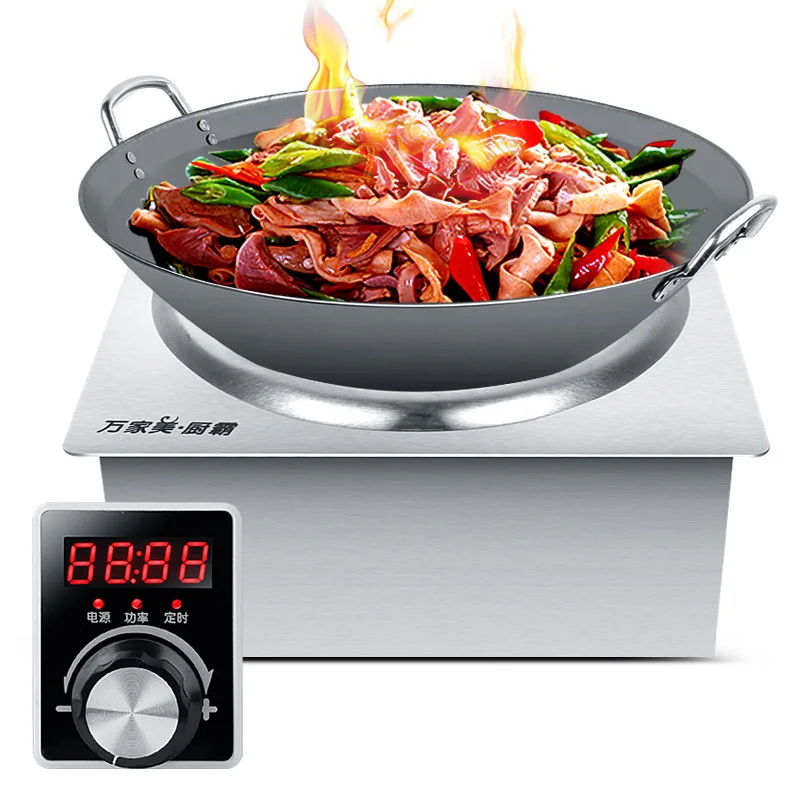 Commercial Induction Cooker Concave Embedded Desktop Induction Cooker High Power Hot Pot Electric Stove Cooking Machine 5KW
Commercial Induction Cooker Concave Embedded Desktop Induction Cooker High Power Hot Pot Electric Stove Cooking Machine 5KW