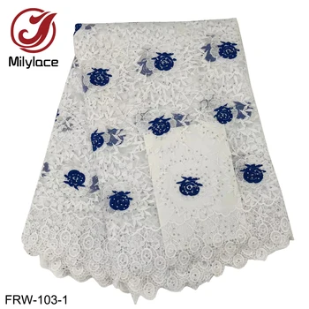 Milylace nigerian lace fabric with rhinestones high quality embroidery lace fabric french tulle lace fabric for dress FRW-103
Milylace nigerian lace fabric with rhinestones high quality embroidery lace fabric french tulle lace fabric for dress FRW-103