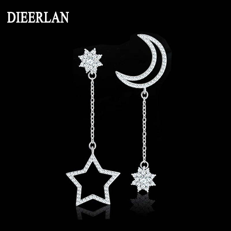 925 Sterling Silver Long Zirconia Star and Moon Earrings For Women Girls Christmas Gift Hot Fashion sterling-silver-jewelry
925 Sterling Silver Long Zirconia Star and Moon Earrings For Women Girls Christmas Gift Hot Fashion sterling-silver-jewelry