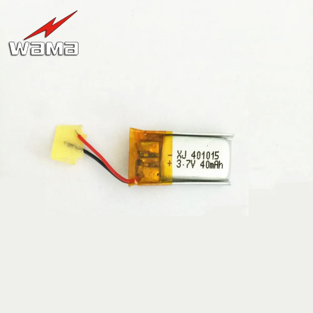 8pcs/lot 401015 40mAh 3.7V Rechargeable Lithium Polymer Batteries for Bluetooth Earphones Selfiestick MP4 Digital Products | Электроника