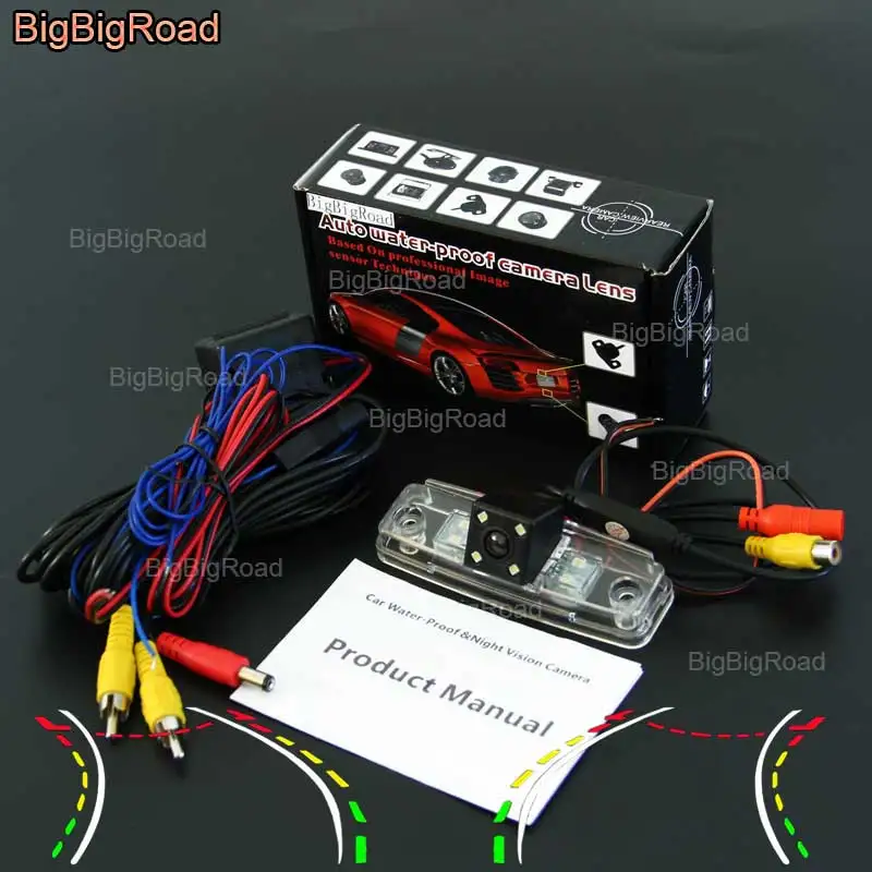 BigBigRoad Car Intelligent Dynamic Track Rear View Camera For Subaru Forester SG / SH 2003-2013 / Impreza Sedan Legacy 2
BigBigRoad Car Intelligent Dynamic Track Rear View Camera For Subaru Forester SG / SH 2003-2013 / Impreza Sedan Legacy 2