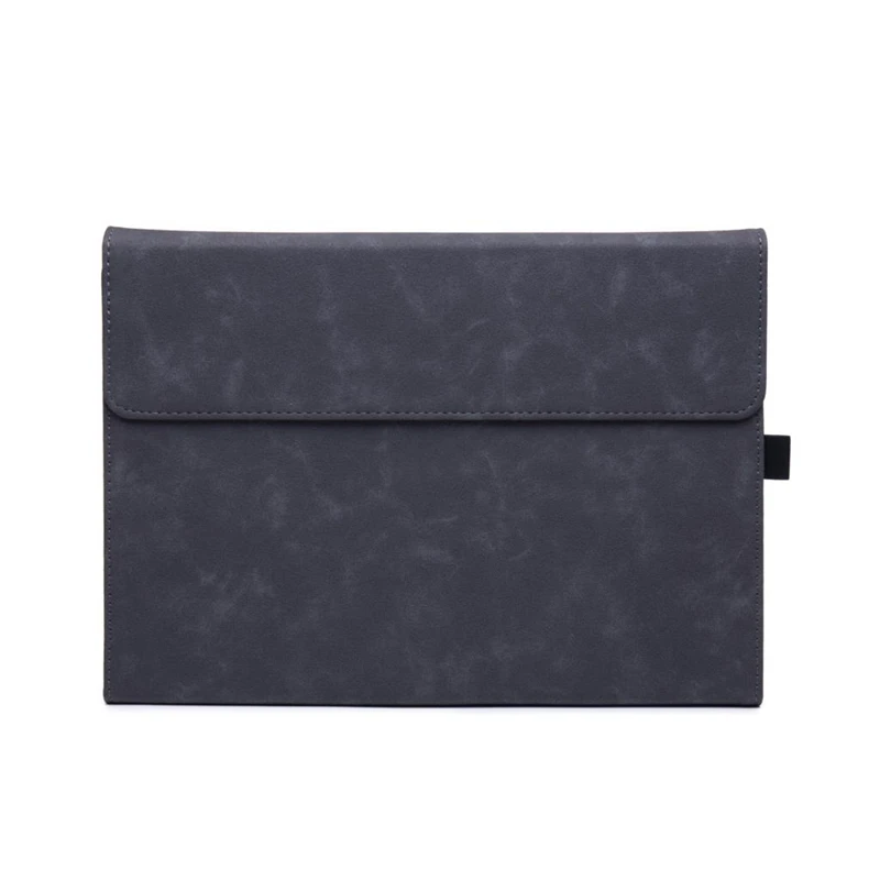 Laptop Case For Surface Pro 4/5/6 Tablet Folding Stand Frosted Dark Grey Leather 30x22x2Cm
Laptop Case For Surface Pro 4/5/6 Tablet Folding Stand Frosted Dark Grey Leather 30x22x2Cm