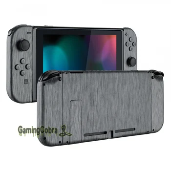 Brushed Silver Patterned Soft Touch Grip Console Back Plate, Controller Housing Shell with Full Set Buttons for Nintendo Switch
Brushed Silver Patterned Soft Touch Grip Console Back Plate, Controller Housing Shell with Full Set Buttons for Nintendo Switch