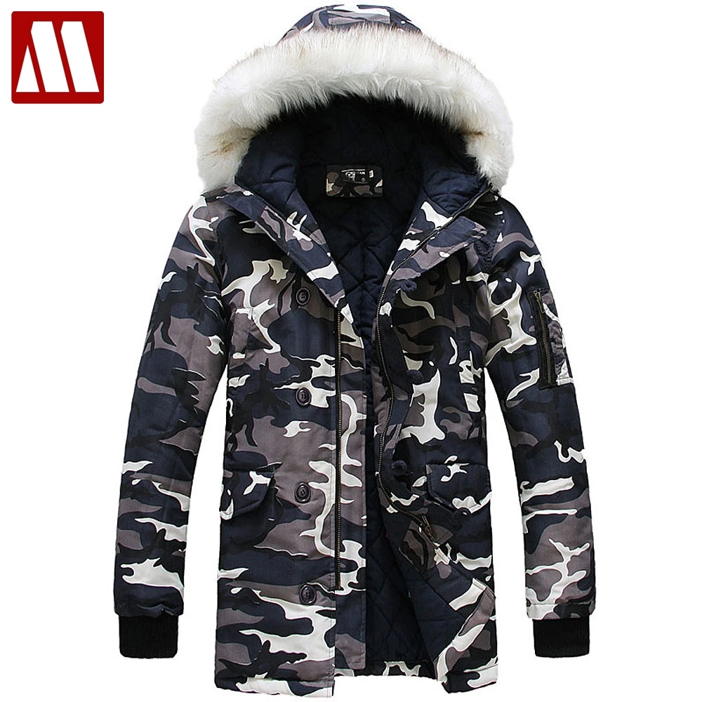 2019 New Arrival Brand Camouflage Men's fur lined Winter Coats Army Jacket Fashion Casual Parka Long Thick Outerwear S - XXL
2019 New Arrival Brand Camouflage Men's fur lined Winter Coats Army Jacket Fashion Casual Parka Long Thick Outerwear S - XXL