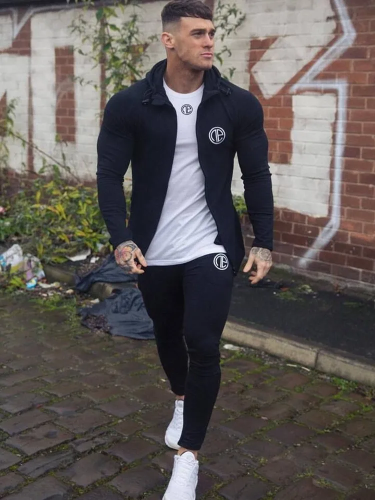 Autumn Tracksuit Gym Running Men Set Sport wear Mens Top Fitness Bodybuilding Male Sport Suit Hoodied+Pants Joggers Tracksuit
Autumn Tracksuit Gym Running Men Set Sport wear Mens Top Fitness Bodybuilding Male Sport Suit Hoodied+Pants Joggers Tracksuit