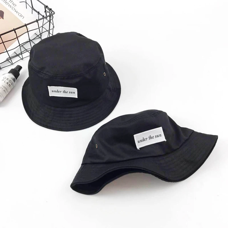 2018 Fashion under the sun Bucket Hat Letter sun Embroidery Fisherman Hats Men Women Cotton Street Hip Hop Bucket Fishing Cap
2018 Fashion under the sun Bucket Hat Letter sun Embroidery Fisherman Hats Men Women Cotton Street Hip Hop Bucket Fishing Cap
