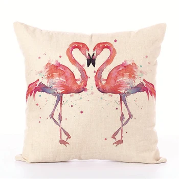 Flamingo Series Pillow Cute Pink Fashion Quality European Style Cartoon Linen Material Decorative seat car chair 50P008
Flamingo Series Pillow Cute Pink Fashion Quality European Style Cartoon Linen Material Decorative seat car chair 50P008