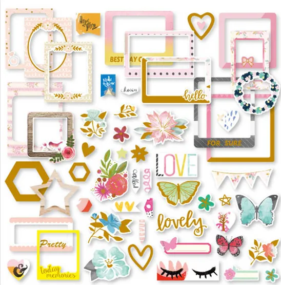 ZFPARTY Lovely Photo Frame Paper Stickers for Scrapbooking Happy Planner/ DIY Crafts/ Card Making Decoration
ZFPARTY Lovely Photo Frame Paper Stickers for Scrapbooking Happy Planner/ DIY Crafts/ Card Making Decoration