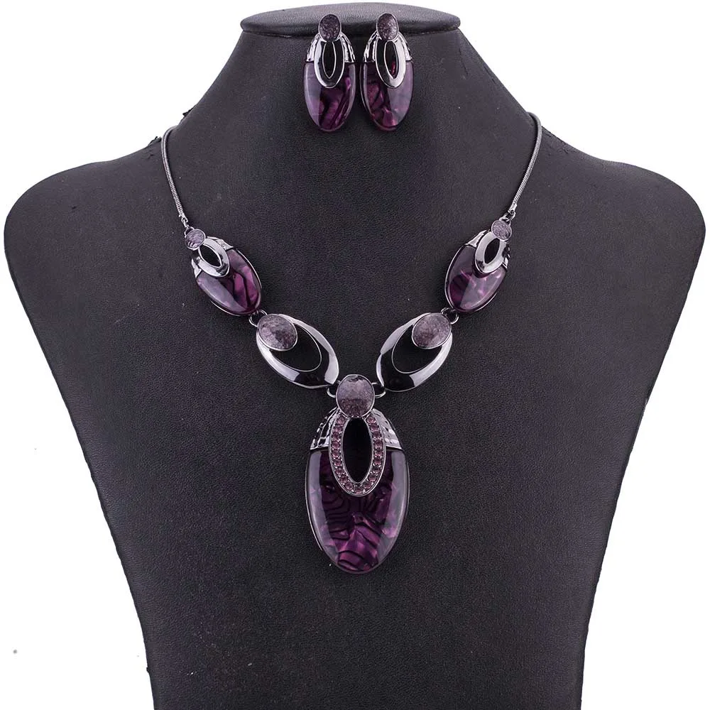 MS1505022Tear Drop Design Jewelry Sets Lead&Nickle Free High Quality Woman's Necklace Earring Set Antique Plated Purple Necklace
MS1505022Tear Drop Design Jewelry Sets Lead&Nickle Free High Quality Woman's Necklace Earring Set Antique Plated Purple Necklace