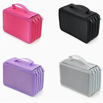 50pcs/lot Students Stationary Pen Eraser Pouch Organizor Bag 72 Inserting Large Capacity 4 Layers Pencil Holder Case
50pcs/lot Students Stationary Pen Eraser Pouch Organizor Bag 72 Inserting Large Capacity 4 Layers Pencil Holder Case