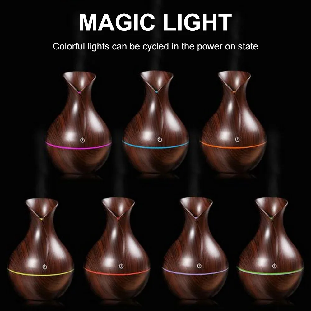 1000ml-2500ml Vase Air Humidifier With Wood Grain USB 7 Color Add Essential Oil Aromatherapy Beauty Hydrating For Home Office
1000ml-2500ml Vase Air Humidifier With Wood Grain USB 7 Color Add Essential Oil Aromatherapy Beauty Hydrating For Home Office