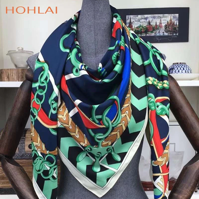 New 100% Silk Scarf Women Spain Belt Large Shawls Melt Print Stoles Square Bandana Luxury Kerchief Scarf Female Foulard 130CM
New 100% Silk Scarf Women Spain Belt Large Shawls Melt Print Stoles Square Bandana Luxury Kerchief Scarf Female Foulard 130CM