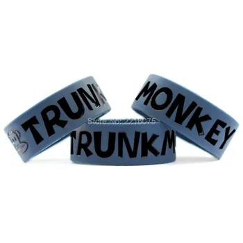 300pcs one inch Trunk Monkey wristband silicone bracelets free shipping by DHL express
300pcs one inch Trunk Monkey wristband silicone bracelets free shipping by DHL express