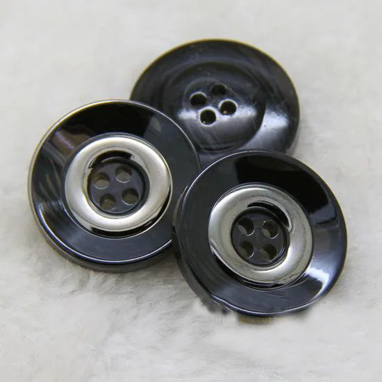18-30mm High-grade four-hole bright black suit button dress clothes cuff coat sewing decorative button C039
18-30mm High-grade four-hole bright black suit button dress clothes cuff coat sewing decorative button C039