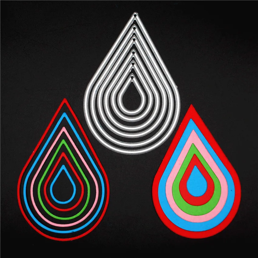 2018 New Water Drop Flower Petals Metal Cutting Dies Set For Scrapbooking Paper Card Waterdrop Petal Steel Stencil Die Cutters
2018 New Water Drop Flower Petals Metal Cutting Dies Set For Scrapbooking Paper Card Waterdrop Petal Steel Stencil Die Cutters