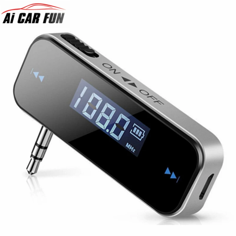 Wireless Transmitter 3.5mm In-car Music Audio FM Transmitter Digital LCD Display For iPhone6S Samsung iPad Car MP3 Transmitter
Wireless Transmitter 3.5mm In-car Music Audio FM Transmitter Digital LCD Display For iPhone6S Samsung iPad Car MP3 Transmitter
