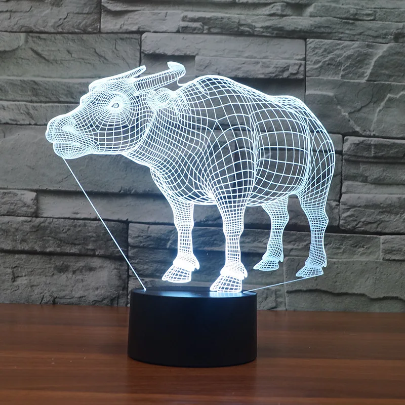 Светодиодная визуальная 3d настольная лампа Buffalo, прикроватная, персональная светодиодная 3d лампа Sevencolor, рождественские черные украшения для дома
Светодиодная визуальная 3d настольная лампа Buffalo, прикроватная, персональная светодиодная 3d лампа Sevencolor, рождественские черные украшения для дома