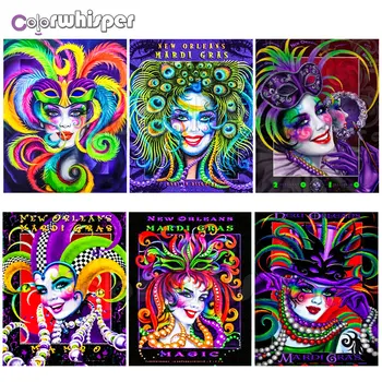 Diamond Painting Full Square/Round Drill Mardi Gras Clown Venice Carnival Prom Dress Up 5D Daimond Painting Cross Stitch XP150
Diamond Painting Full Square/Round Drill Mardi Gras Clown Venice Carnival Prom Dress Up 5D Daimond Painting Cross Stitch XP150