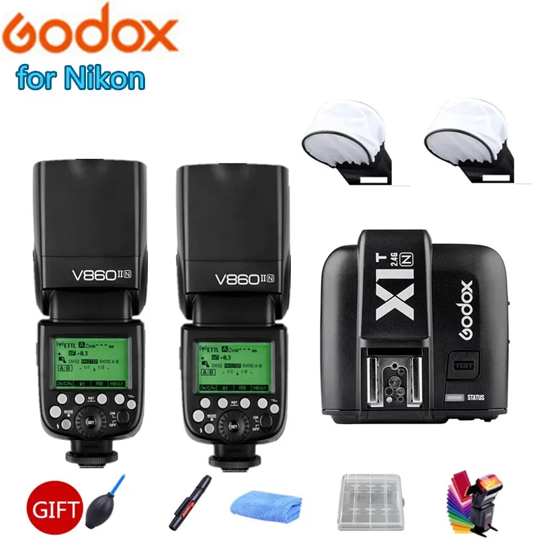 Godox Ving V860II-N 2.4G Wireless TTL HSS Li-on Battery Camera Flash Speedlite for Nikon DSRL D800 D700 D7100 D7000 D5200 D5100
Godox Ving V860II-N 2.4G Wireless TTL HSS Li-on Battery Camera Flash Speedlite for Nikon DSRL D800 D700 D7100 D7000 D5200 D5100