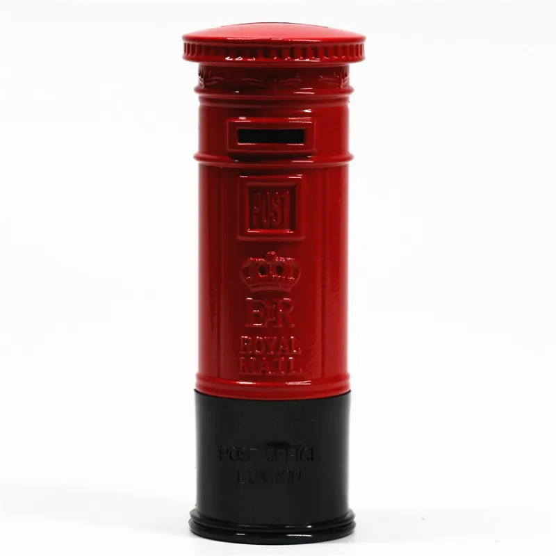 Piggy Bank British Pillar Box Vintage Piggy Bank with High Capacity Coin Money Safe Box Kids Gifts (Mailbox)
Piggy Bank British Pillar Box Vintage Piggy Bank with High Capacity Coin Money Safe Box Kids Gifts (Mailbox)
