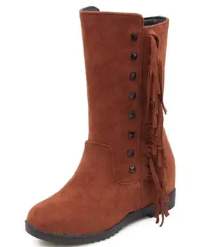 Ladies Chaussure Women Shoes Woman Zapatos Mujer Sapato mid-calf Boots Chunky High Heels Height Incleasing Punk Rivets XZ181261
Ladies Chaussure Women Shoes Woman Zapatos Mujer Sapato mid-calf Boots Chunky High Heels Height Incleasing Punk Rivets XZ181261