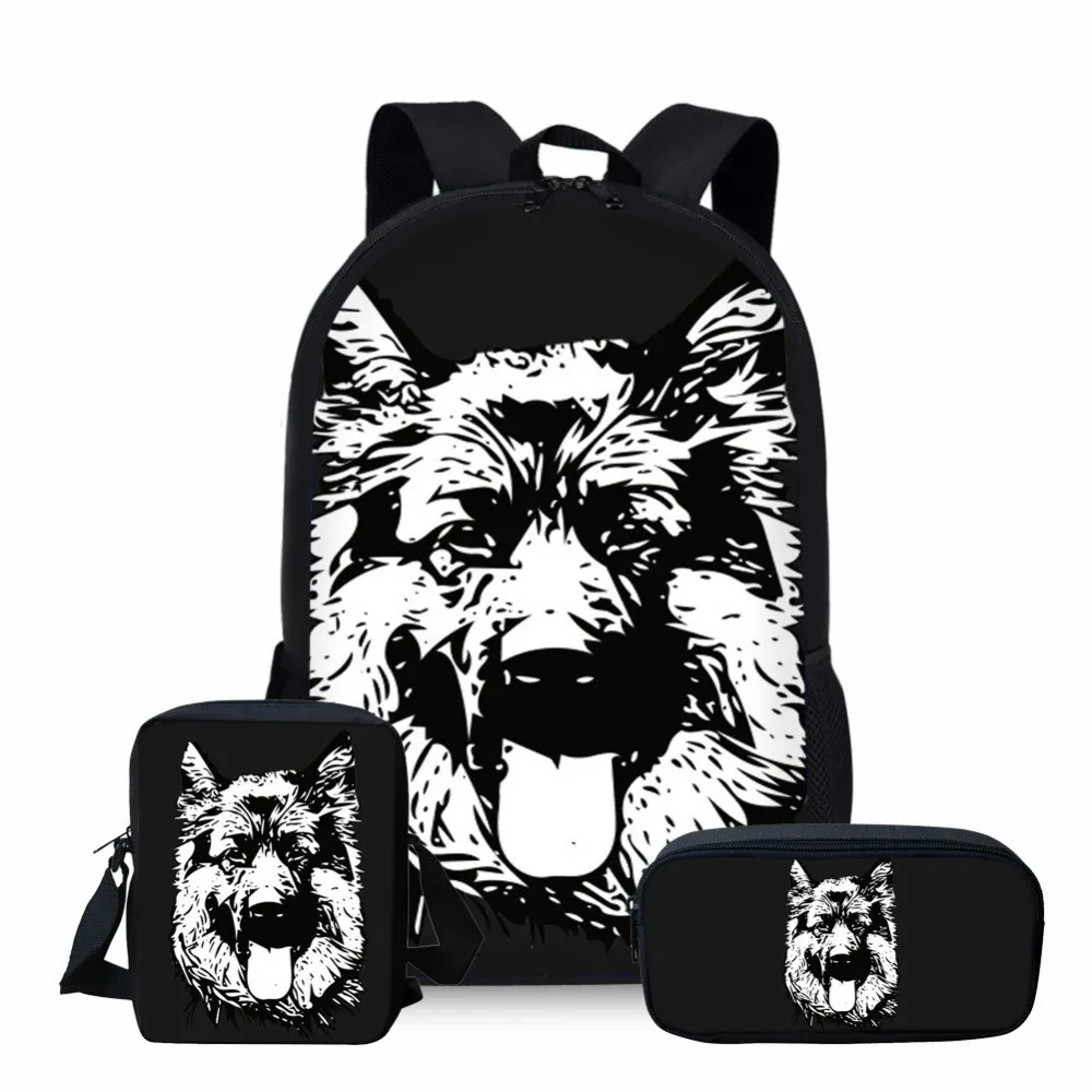 ThiKin German Shepherd Printing Set School Backpacks for Boys Dogs Satchel Schoolbag Children Kids Shoulder Book Bag
ThiKin German Shepherd Printing Set School Backpacks for Boys Dogs Satchel Schoolbag Children Kids Shoulder Book Bag