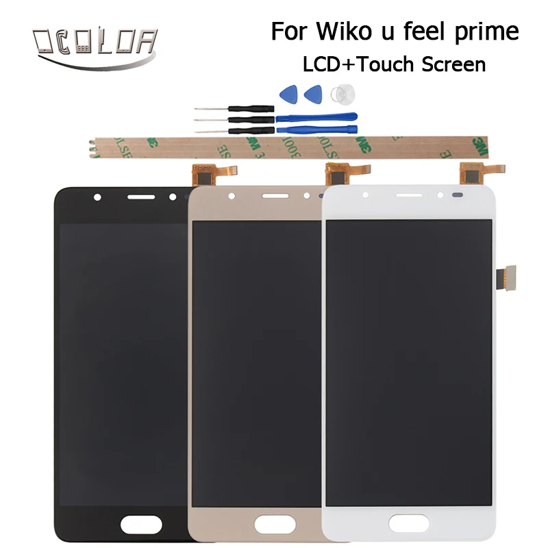 Ocolor 5 0 дюймов для Wiko U Feel Prime ЖК-дисплей и сенсорный экран 100% дигитайзер сборка Android