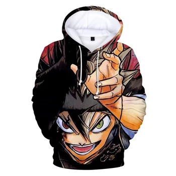 Hot Black Clover 3D Hooded Pullover 2019 Fashion Harajuku Men's/Women's Fall Winter Japanese Black Clover 3D Hoodies Sweatshirt
Hot Black Clover 3D Hooded Pullover 2019 Fashion Harajuku Men's/Women's Fall Winter Japanese Black Clover 3D Hoodies Sweatshirt
