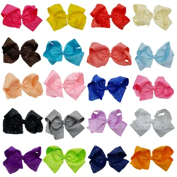 laest 20CM big twist bowknot hair clip with diamond dot girl 8"large bowknot hair clip 120ps/lot hair accessories
laest 20CM big twist bowknot hair clip with diamond dot girl 8"large bowknot hair clip 120ps/lot hair accessories