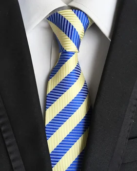 Top Designer Tie 8cm Gentlemen Formal Necktie Fashion Striped Ties Blue with Yellow Diagonal Stripes
Top Designer Tie 8cm Gentlemen Formal Necktie Fashion Striped Ties Blue with Yellow Diagonal Stripes