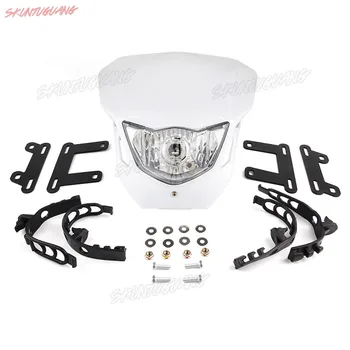 Motorcycle Universal Headlight Offroad Headlight Dirt Motorbike Motocross Supermoto Fairing Headlamp for Motorcycle KTM SX EX
Motorcycle Universal Headlight Offroad Headlight Dirt Motorbike Motocross Supermoto Fairing Headlamp for Motorcycle KTM SX EX