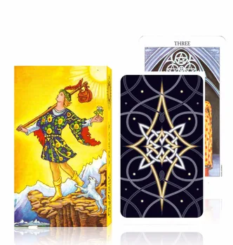 2019 rider tarot cards deck Full English version classical divination tarot high quality board game
2019 rider tarot cards deck Full English version classical divination tarot high quality board game
