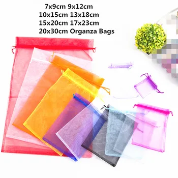 10pcs 15x20 17x23 20x30cm Organza Gift Bags Jewelry Storage Packaging Bags Christmas Decorations Wedding Birthday Party Supplies
10pcs 15x20 17x23 20x30cm Organza Gift Bags Jewelry Storage Packaging Bags Christmas Decorations Wedding Birthday Party Supplies