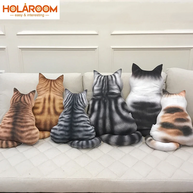 Strip Cat Shape Plush Cushions Back Cushion Pillow Back Shadow Filled Cotton Comfortable Cushion Kids Good Gift Pillow Toys
Strip Cat Shape Plush Cushions Back Cushion Pillow Back Shadow Filled Cotton Comfortable Cushion Kids Good Gift Pillow Toys