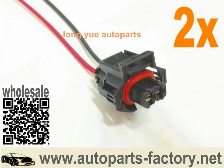 longyue 2pcs 2 Wire Connector Pigtail Case For 6.0L & 4.5L PowerStroke Power Stroke Alliant Power 2003-2010 8
longyue 2pcs 2 Wire Connector Pigtail Case For 6.0L & 4.5L PowerStroke Power Stroke Alliant Power 2003-2010 8