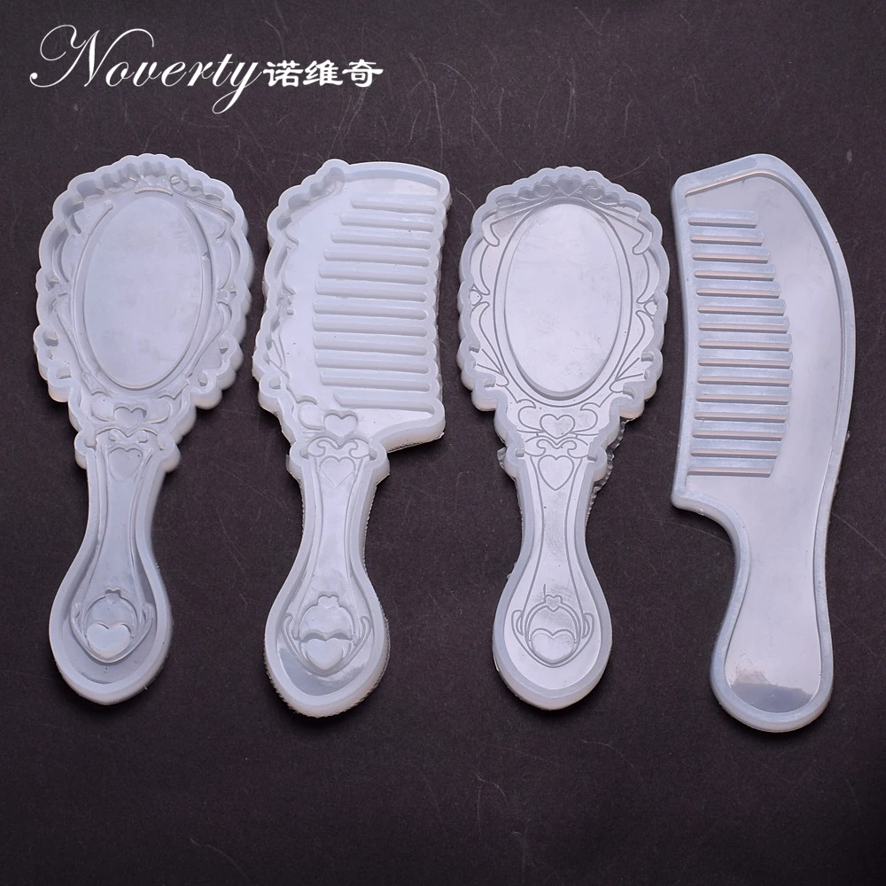 2019 New Fashion 1PCS Combs Mirrors Craft DIY Transparent UV Resin Liquid Silicone Combination Molds for Making Jewelry
2019 New Fashion 1PCS Combs Mirrors Craft DIY Transparent UV Resin Liquid Silicone Combination Molds for Making Jewelry